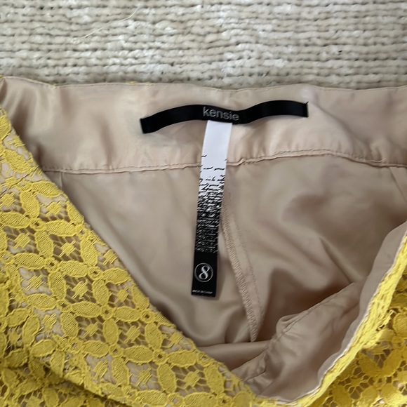 Yellow Crochet Shorts - Picture 4 of 4